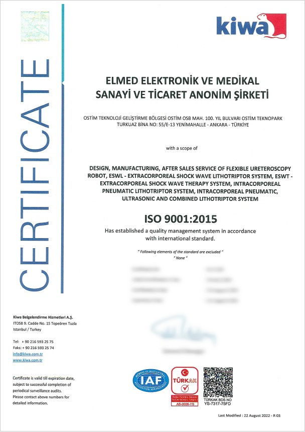 Certificates